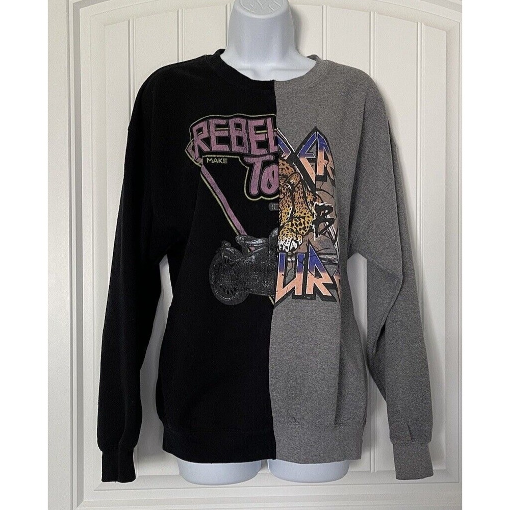 Trust The Universe Split Graphic Sweatshirt Adults Size Medium